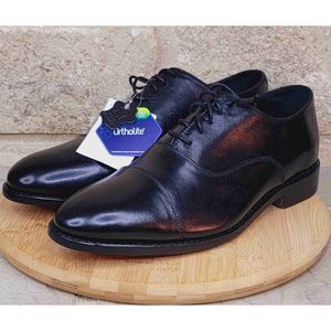 Anthony Veer Clinton Cap Toe Oxford Leather Dress Size 10 EE (Wide)